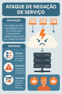 Os ataques DDoS ( negação de serviço distribuída ) Os ataques DDoS ( negação de serviço distribuída )