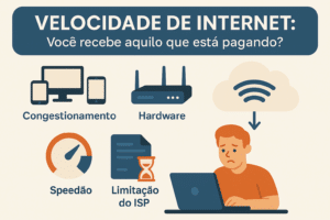 Velocidade de Internet: Você recebe aquilo que está pagando?