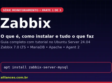 Zabbix: o que é, como instalar e todas as funcionalidades, tutorial no Ubuntu Server 24.04 com Zabbix 7.0 LTS